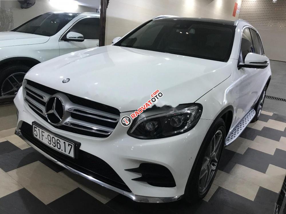 Bán Mercedes GLC 300 2.0AT 4matic sản xuất 2016, màu trắng-7