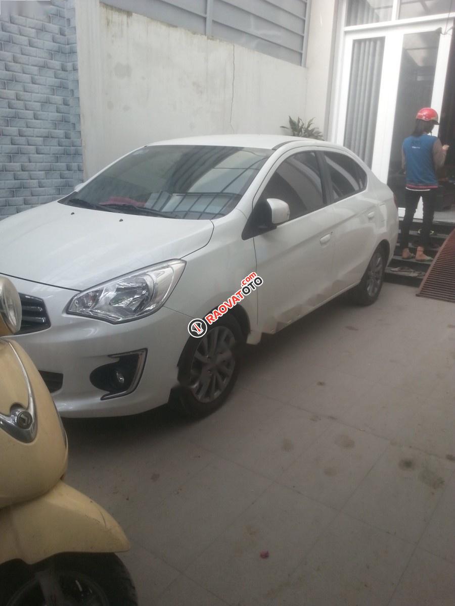 Bán xe Mitsubishi Attrage 1.2CVT đời 2016, màu trắng, xe nhập -2