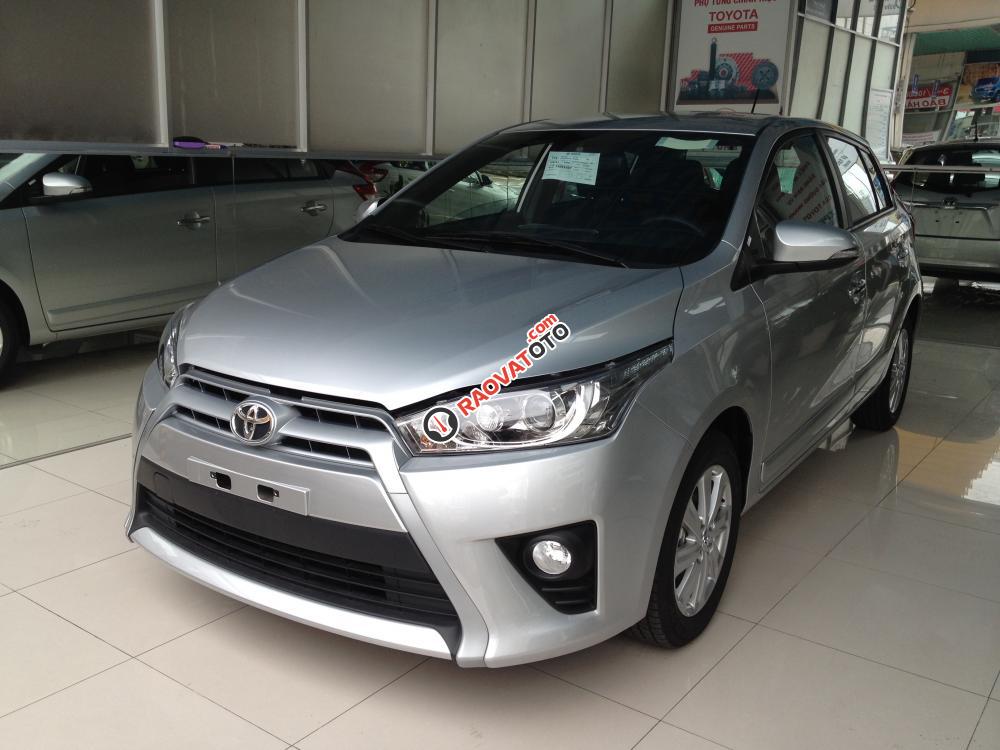 Toyota Yaris 1.5G 2017, màu bạc, nhập khẩu Thái Lan, giao xe ngay Toyota Hùng Vương-2