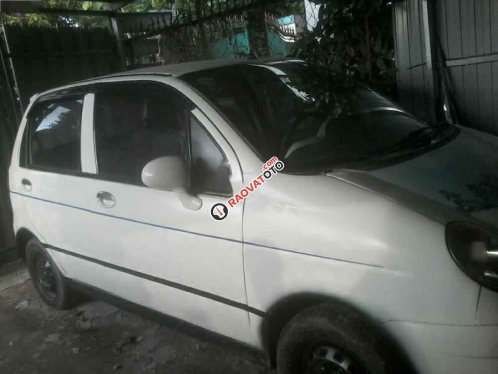 Cần bán lại xe Daewoo Matiz đời 2004, màu trắng-4