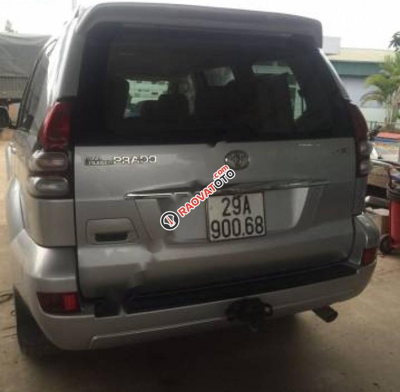 Bán Toyota Land Cruiser Prado GX 2.7 AT năm 2007, màu bạc, nhập khẩu nguyên chiếc số tự động, 768 triệu-0