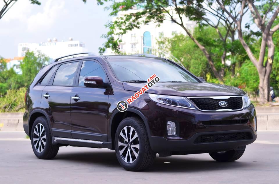 Bán Kia Sorento, màu đỏ, xe có sẵn, hỗ trợ thủ tục vay tới 80% xe - LH: 0901.078.222 - Quang-2