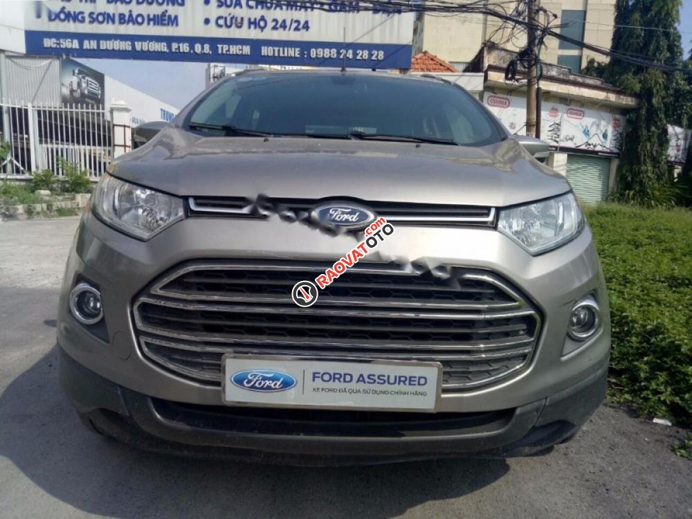 Bán Ford EcoSport Titanium 1.5L AT đời 2016, màu xám số tự động, giá 552tr-1