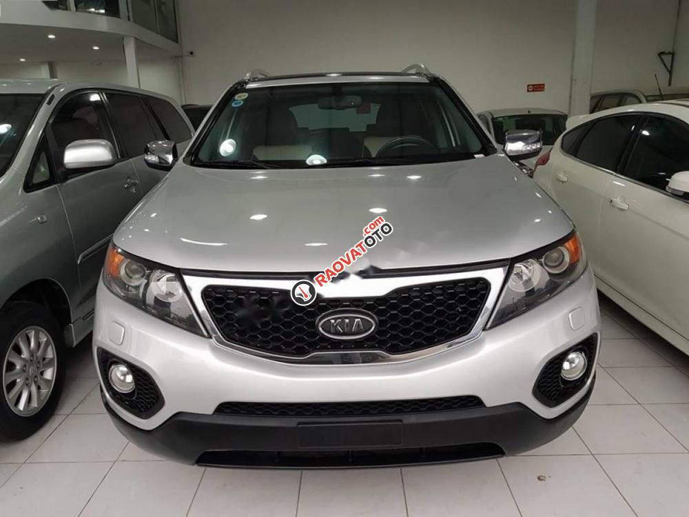 Cần bán xe Kia Sorento GAT 2.4L 4WD đời 2011, màu bạc-1