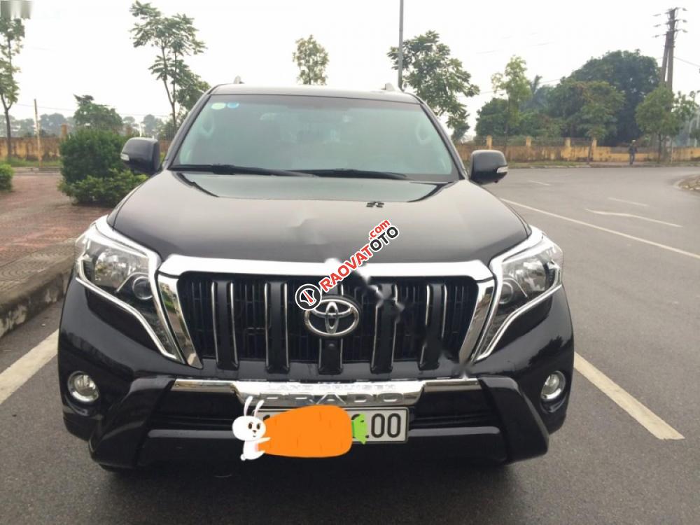 Bán Toyota Prado 2.7 TX-L 2014, màu đen, nhập khẩu nguyên chiếc-0