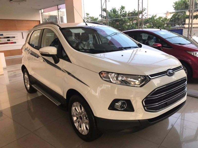 Cần bán Ford EcoSport năm 2017, màu trắng, nhập khẩu chính hãng, giá chỉ 580 triệu-2