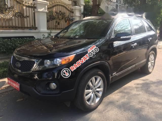 Bán Kia Sorento đời 2010, màu đen, nhập khẩu, giá chỉ 545 triệu-0