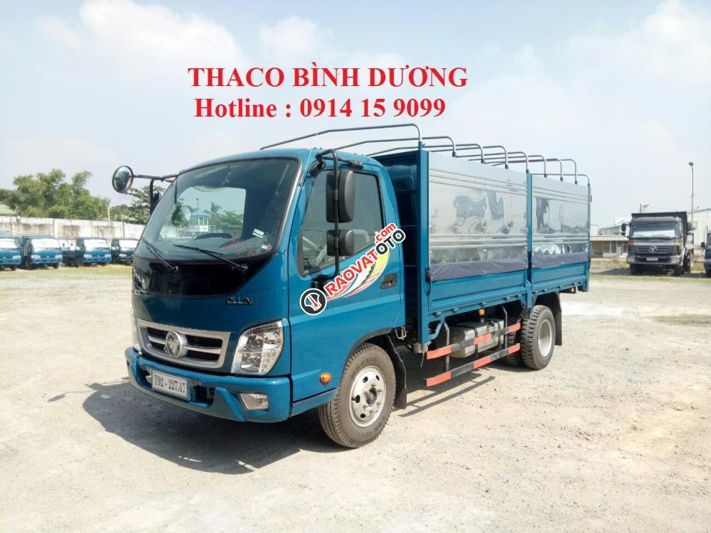 Bán xe Thaco Ollin 360 đời 2017, thùng 5 bửng dài 4m25, giá 308tr, liên hệ 0914159099-7