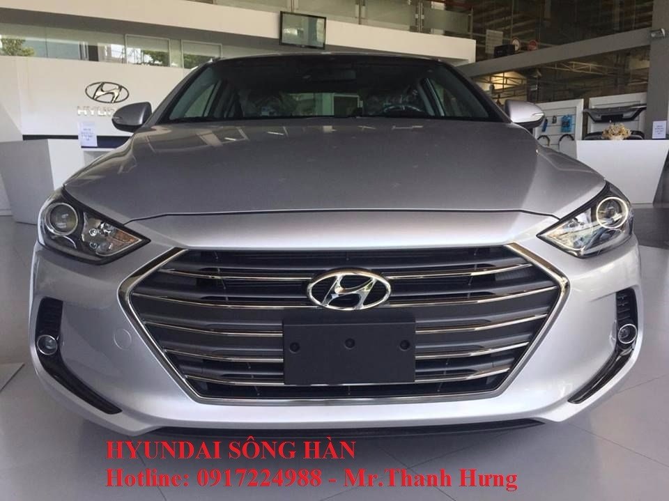 Bán ô tô Hyundai Elantra đời 2017, màu xám, nhập khẩu, giá chỉ 575 triệu-6