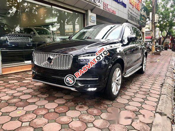 Bán ô tô Volvo XC90 T6 đời 2017, màu đen, nhập khẩu nguyên chiếc-0