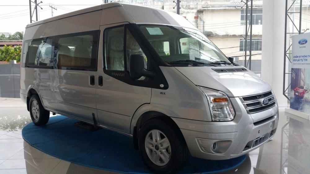 Bán Ford Transit đời 2017, màu bạc, nhập khẩu-1