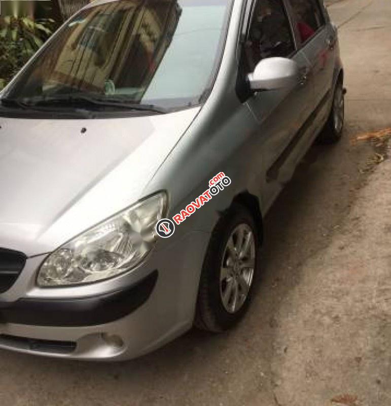 Bán xe Hyundai Getz đời 2009, màu bạc, nhập khẩu nguyên chiếc-0