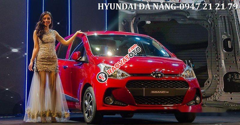 Bán xe Hyundai Grand i10 đời 2017, màu đỏ-0