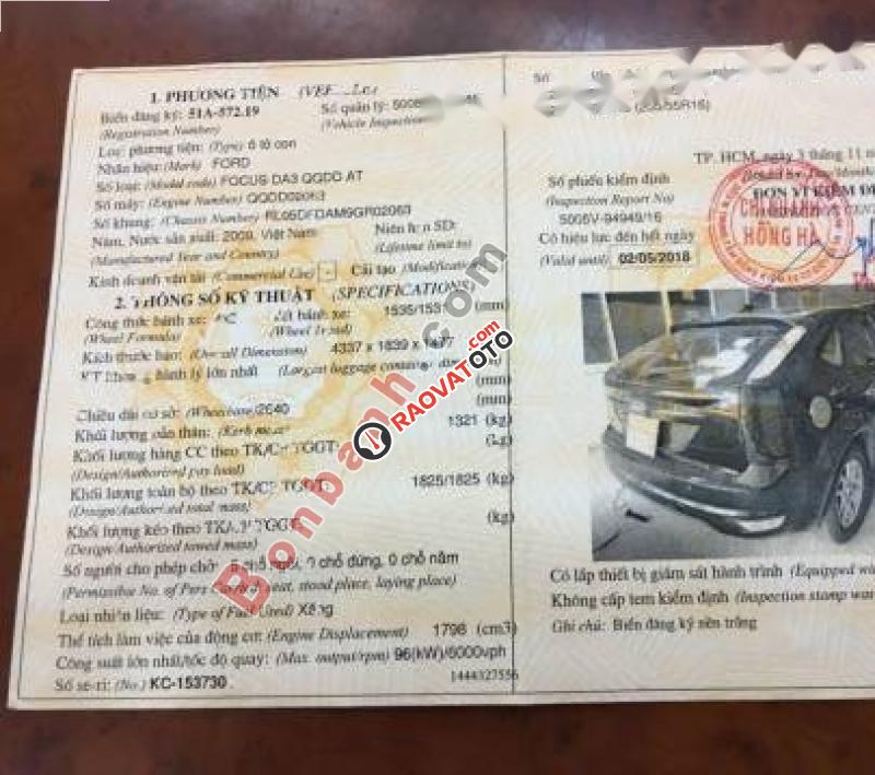 Bán Ford Focus đời 2009, màu đen-2