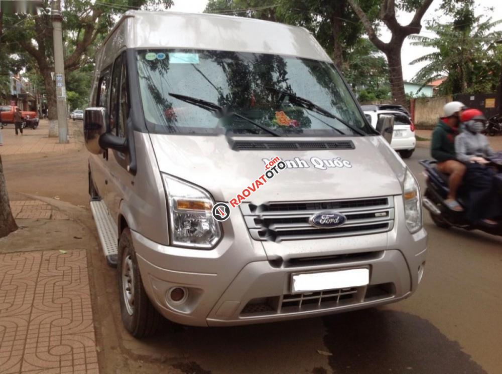 Bán Ford Transit 2.4MT đời 2013, màu bạc, 550tr-5