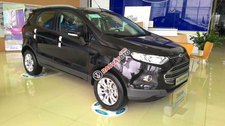 Bán xe Ford EcoSport Titanium Black Edition 2017, màu đen, giao ngay-1