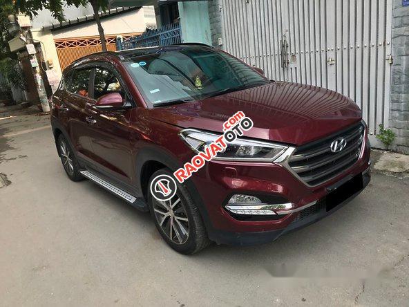 Bán xe Hyundai Tucson đời 2016, màu đỏ, xe nhập-1