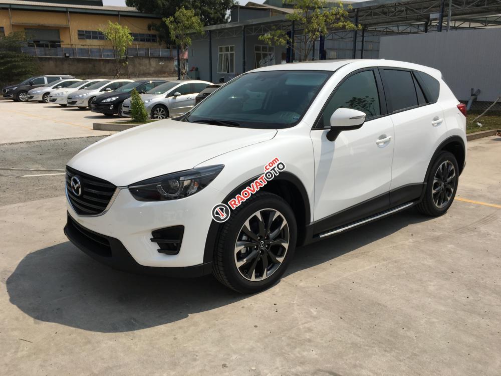 Bán xe Mazda CX 5 2.5L 2017, màu trắng, xe mới 100%, thiết kế mạnh mẽ, liên hệ 0937299026- Mr. Thông-0