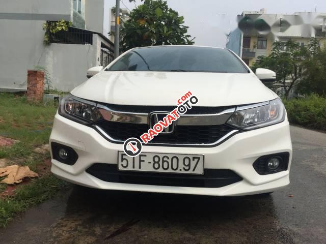 Bán Honda City 2017, màu trắng số tự động-0