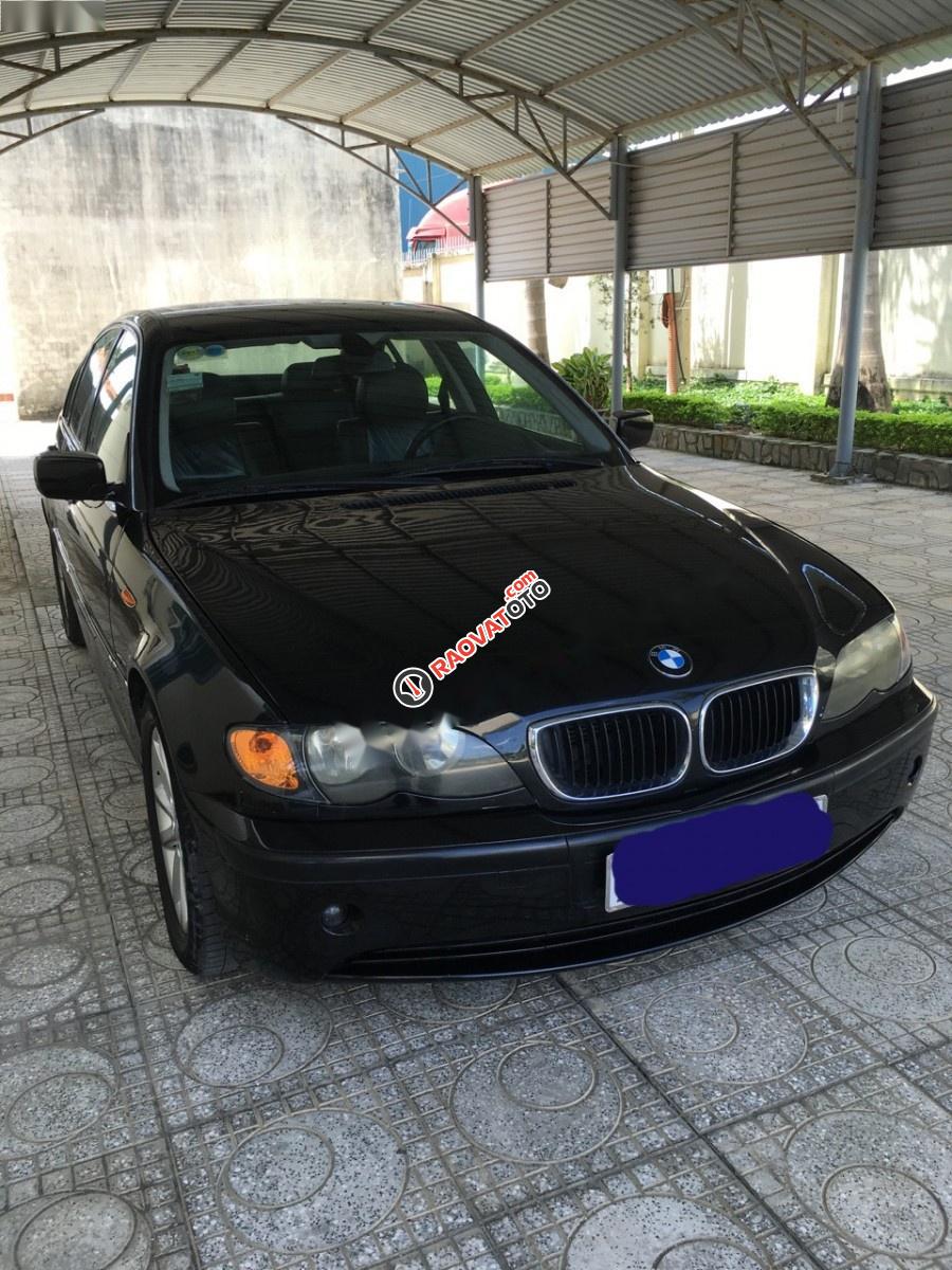 Bán BMW 3 Series 318i AT đời 2003, màu đen chính chủ-1