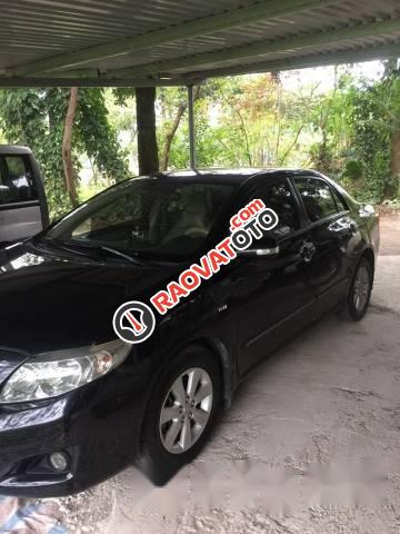 Bán Toyota Corolla altis đời 2010, màu đen  -0