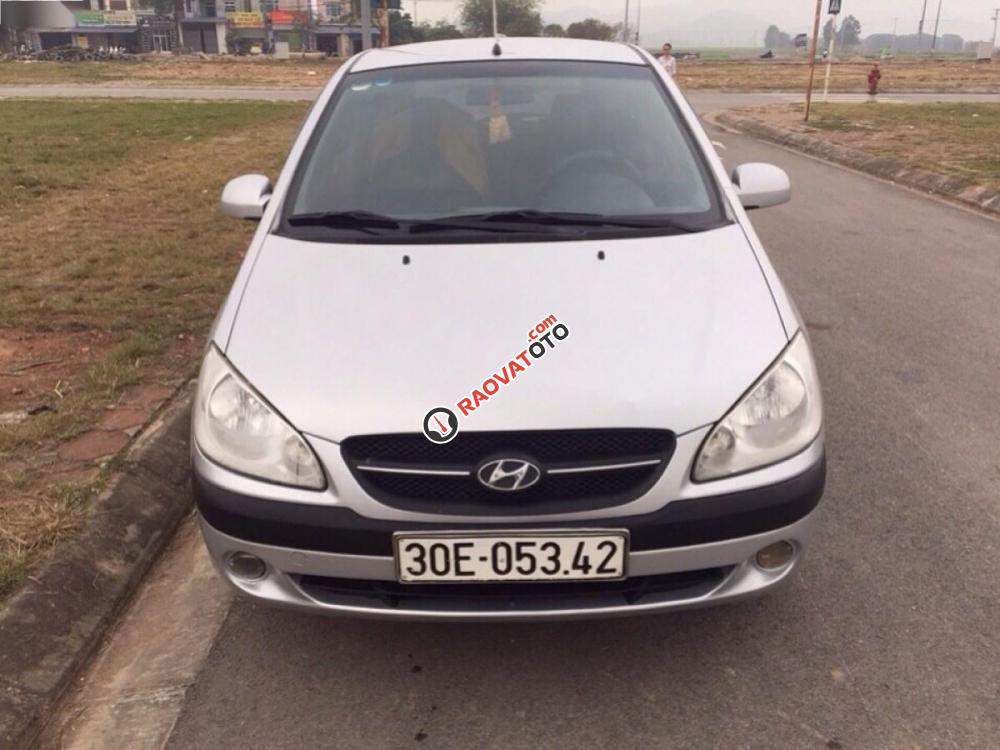 Bán Hyundai Getz 2009, màu bạc, nhập khẩu số sàn-1