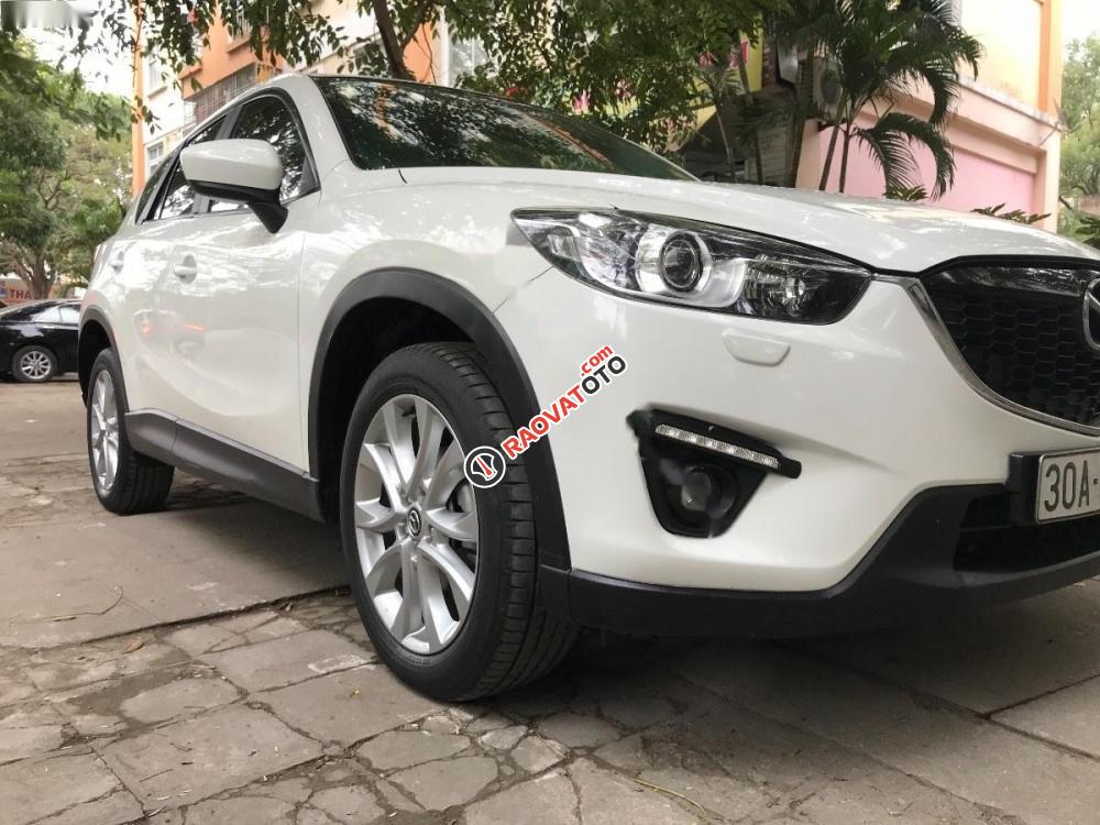 Bán Mazda CX 5 2.0 AT AWD đời 2014, màu trắng chính chủ giá cạnh tranh-0