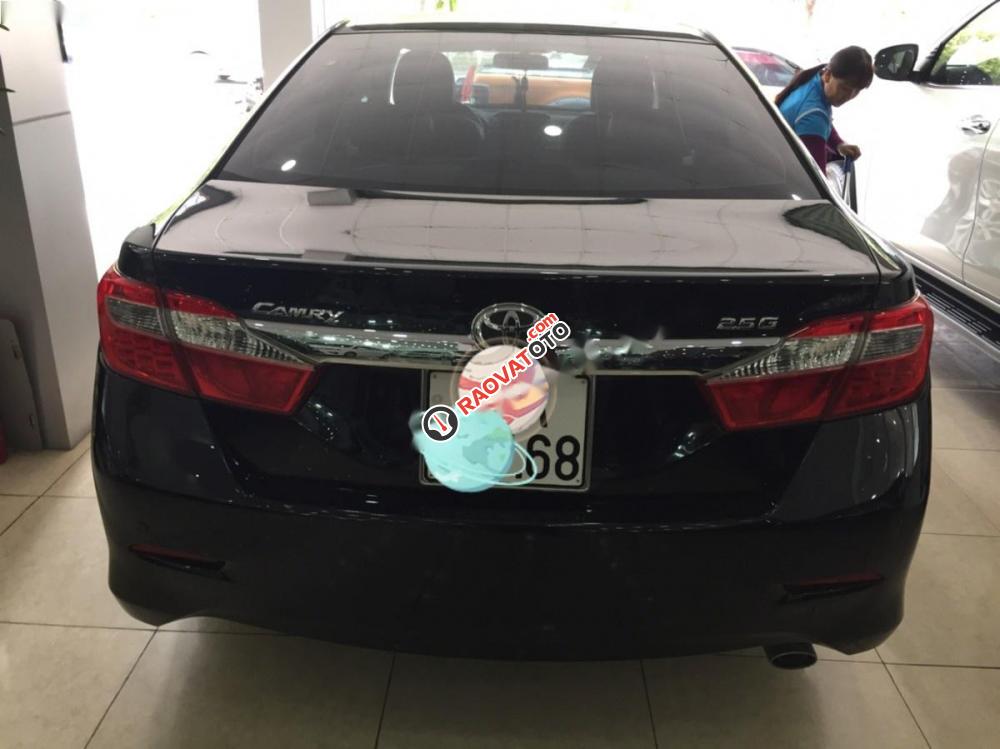 Cần bán Toyota Camry 2.5G đời 2014, màu đen chính chủ, giá 855tr-1