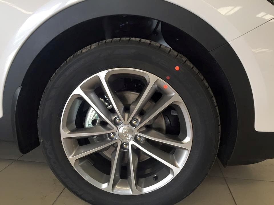 Bán xe Hyundai Santa Fe đời 2017, màu trắng, nhập khẩu nguyên chiếc-6
