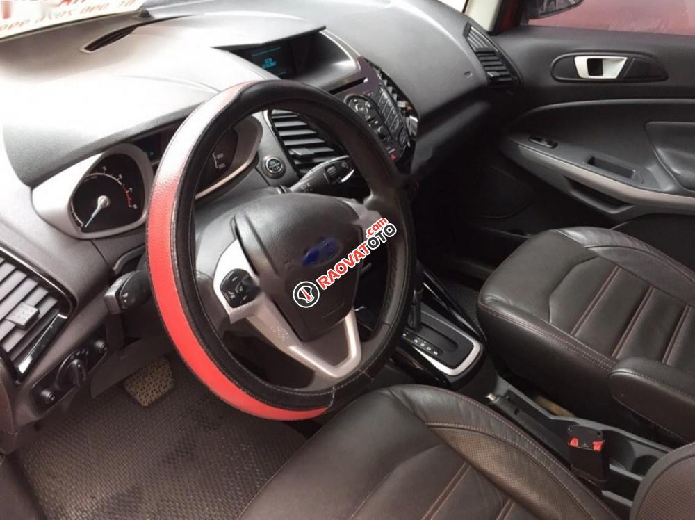 Cần bán lại xe Ford EcoSport Titanium 1.5L AT đời 2015, màu đỏ chính chủ, 528 triệu-0