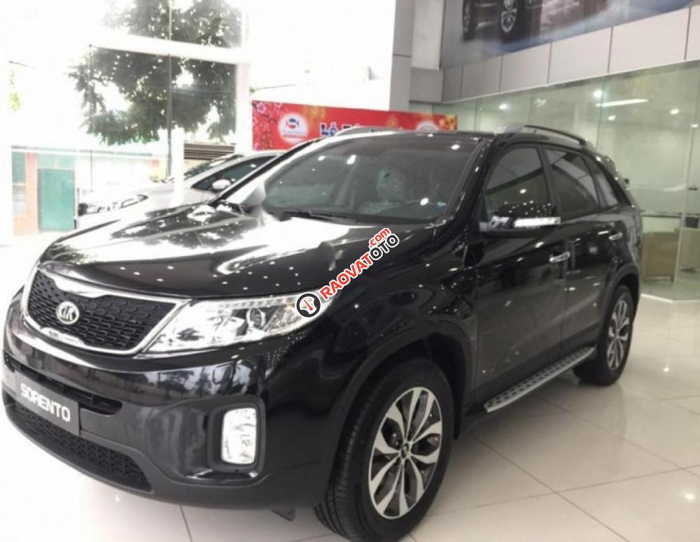 Cần bán Kia Sorento DATH đời 2017, màu đen-1