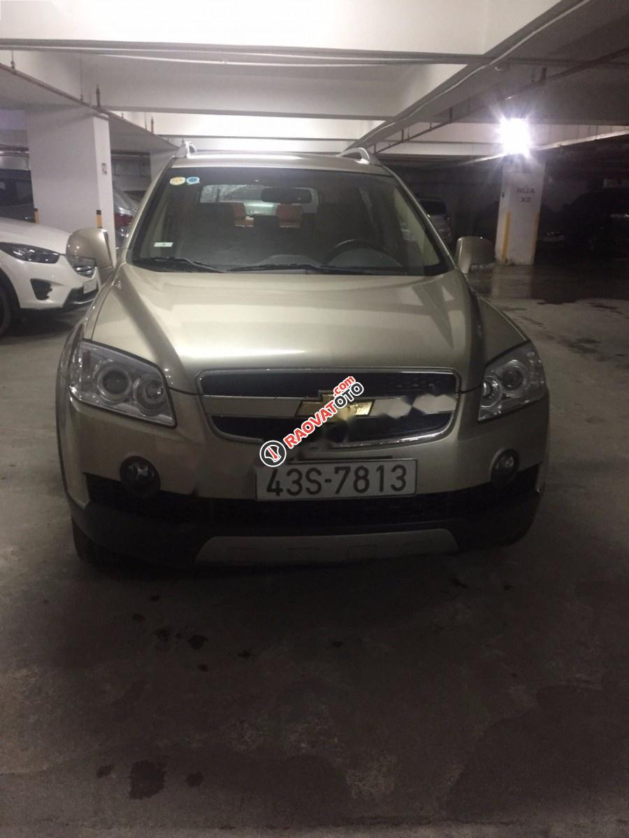 Bán Chevrolet Captiva LT 2.4 MT đời 2008, màu vàng-0