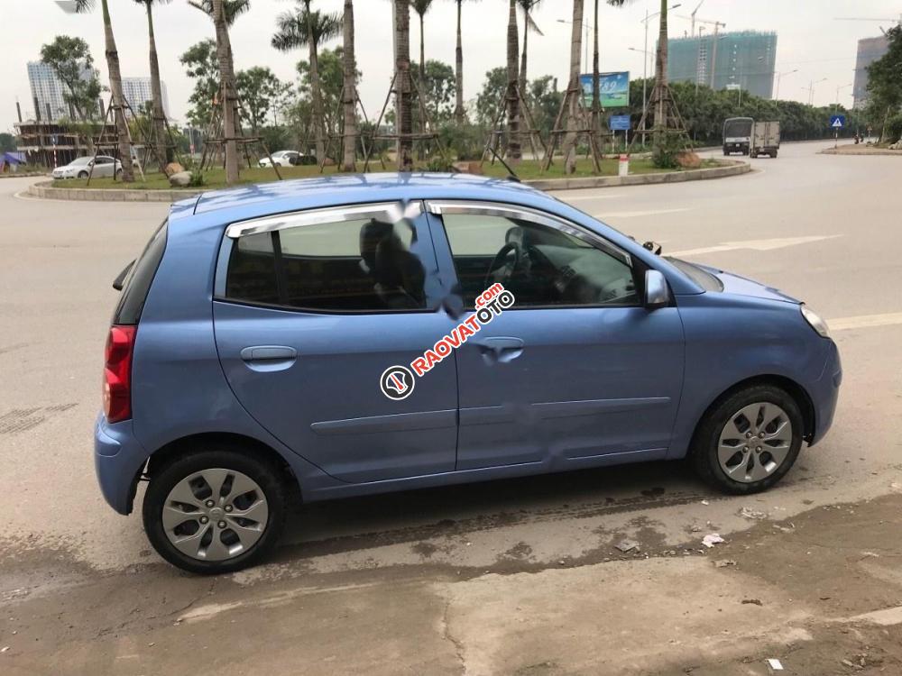 Bán xe Kia Morning LX 1.1 MT đời 2011, màu xanh lam chính chủ-3