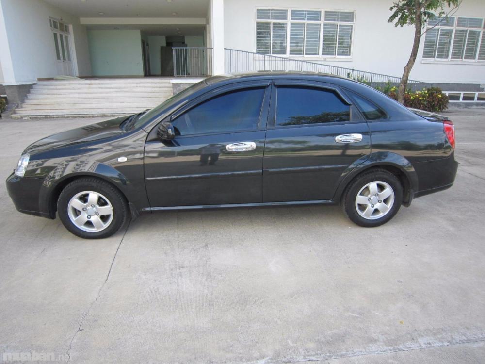 Cần bán lại xe Daewoo Lacetti đời 2011, màu đen, nhập khẩu, xe gia đình-0