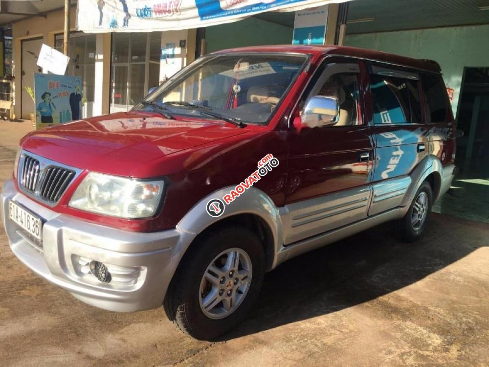 Cần bán gấp Mitsubishi Jolie SS đời 2002, màu đỏ chính chủ-1