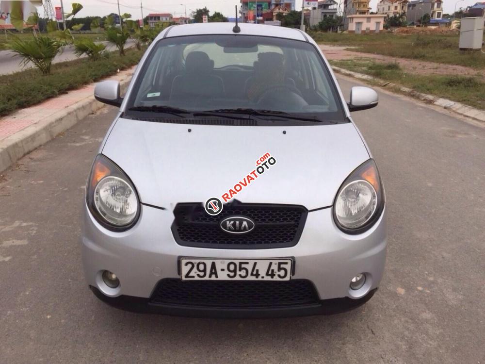 Cần bán xe Kia Morning LX 1.0 MT đời 2010, màu bạc, nhập khẩu nguyên chiếc số sàn, 235 triệu-1