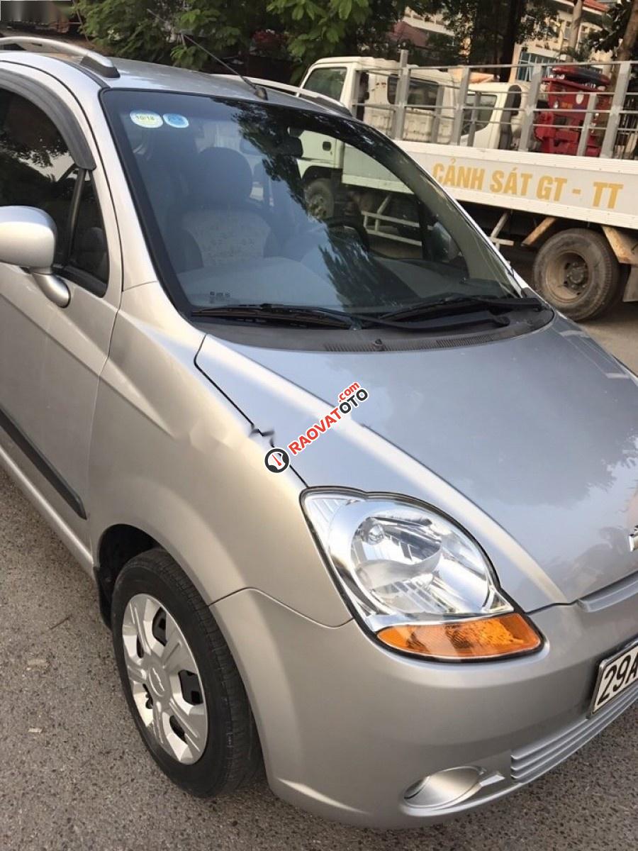 Bán Chevrolet Spark đời 2011, màu bạc-3