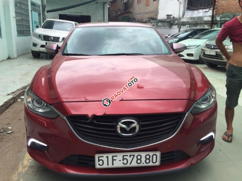 Cần bán Mazda 6 2.0 AT đời 2015, màu đỏ, 755 triệu-1