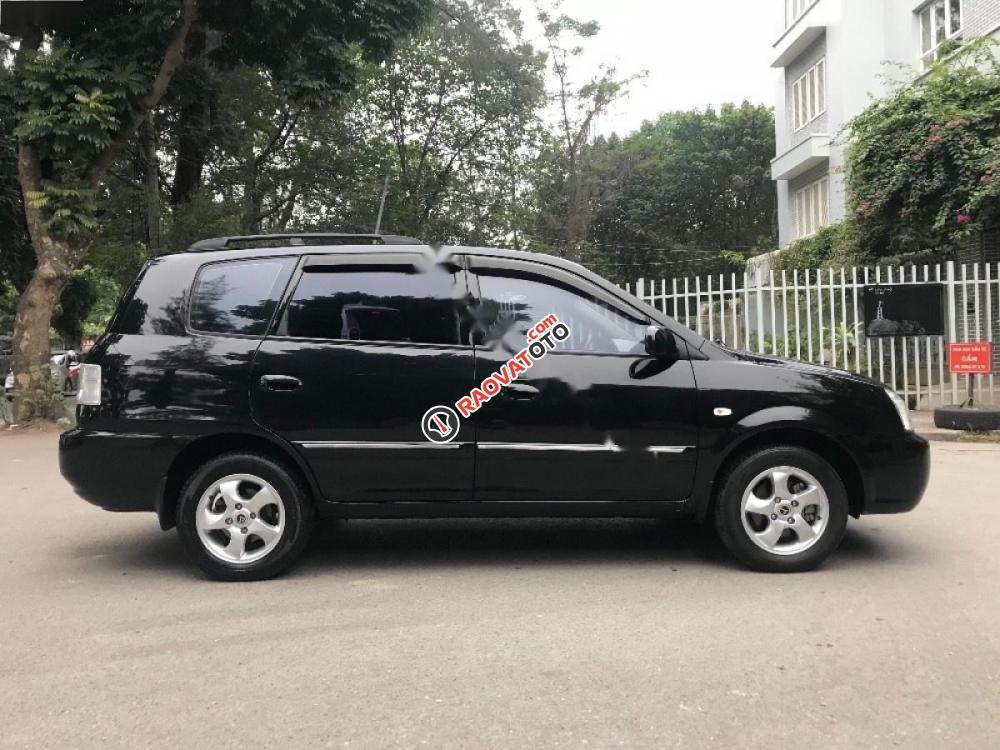 Cần bán lại xe Kia Carens LX sản xuất 2005, màu đen, nhập khẩu, số tự động-1