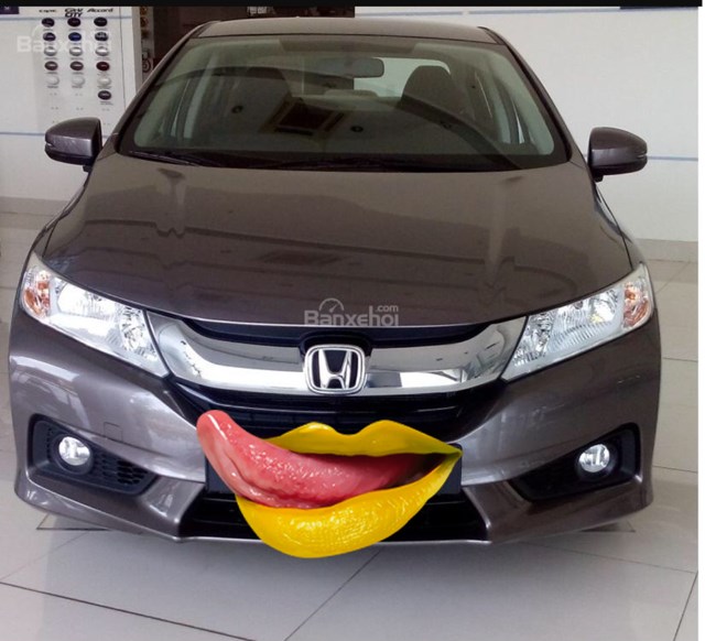 Bán xe Honda City đời 2016, màu xám, xe nhập-7