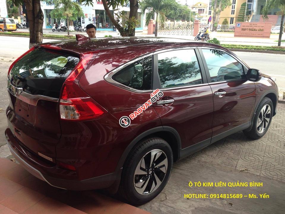 Tặng đến 170 triệu khi mua xe Honda CRV 2.4AT 2017 tại Quảng Trị, giao xe tận nơi, liên hệ 0914815689-5