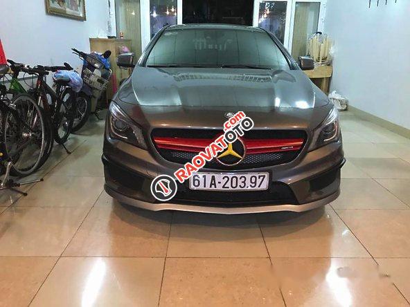 Bán Mercedes CLA45 AMG năm 2014, màu xám-0