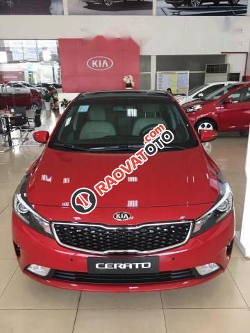 Bán xe Kia Cerato đời 2017, màu đỏ, 534 triệu-0