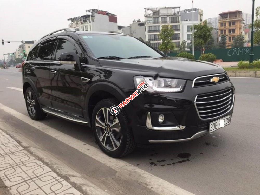 Bán Chevrolet Captiva Revv LTZ 2.4 AT đời 2016, màu đen như mới-7