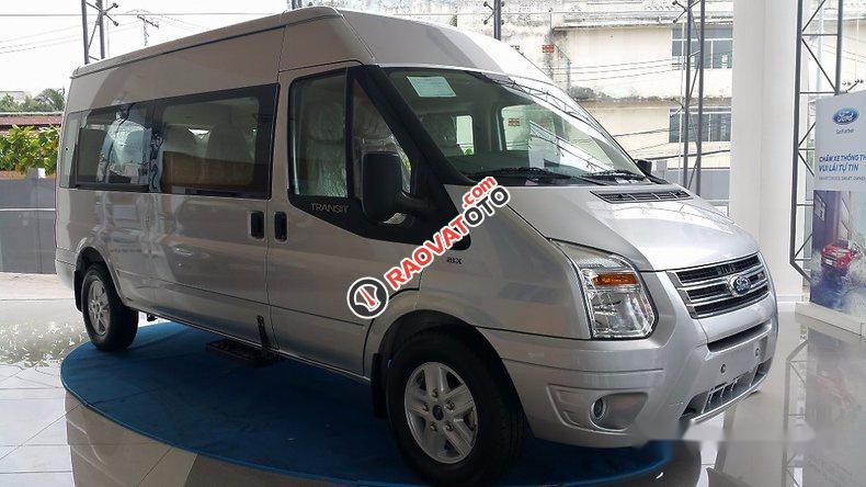 Cần bán gấp Ford Transit đời 2017, màu bạc-13