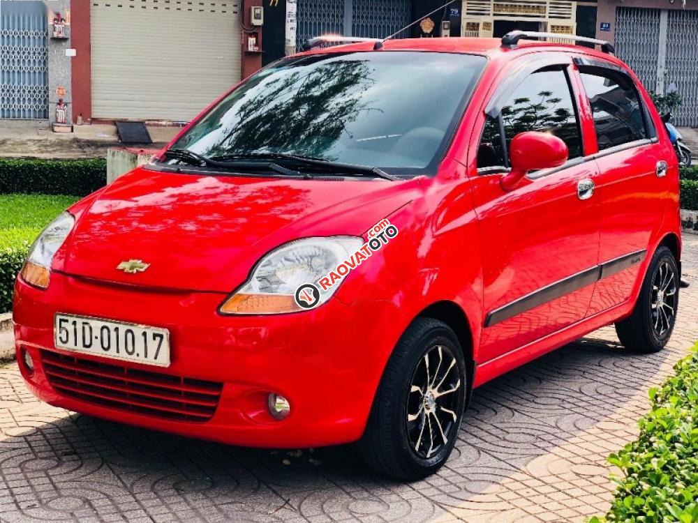 Bán xe Chevrolet Spark Lite Van năm 2015, màu đỏ số sàn-1