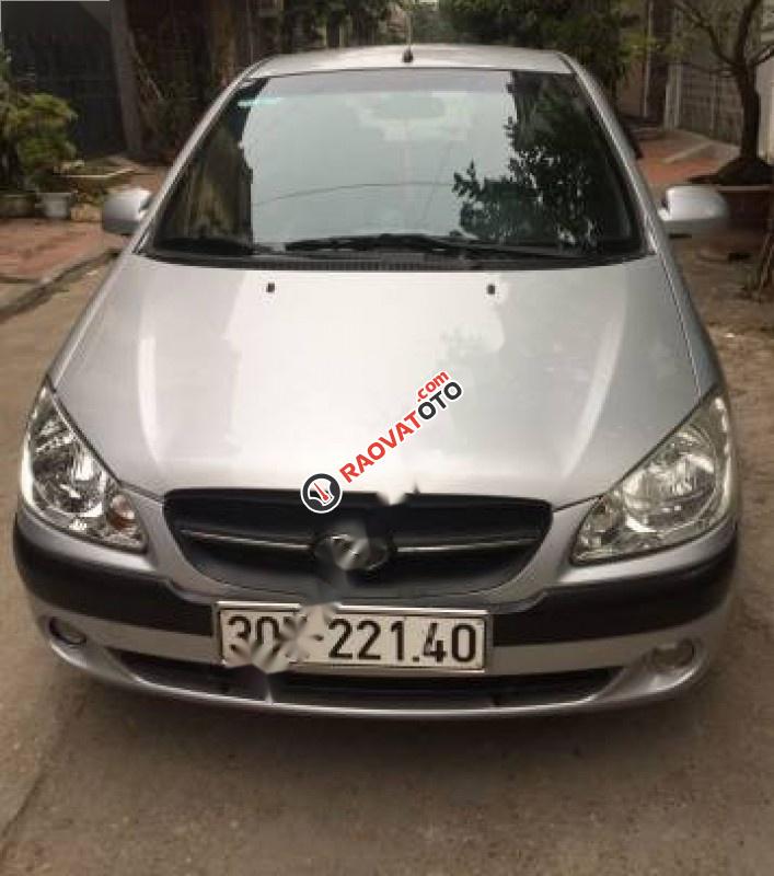 Bán xe Hyundai Getz đời 2009, màu bạc, nhập khẩu nguyên chiếc-1