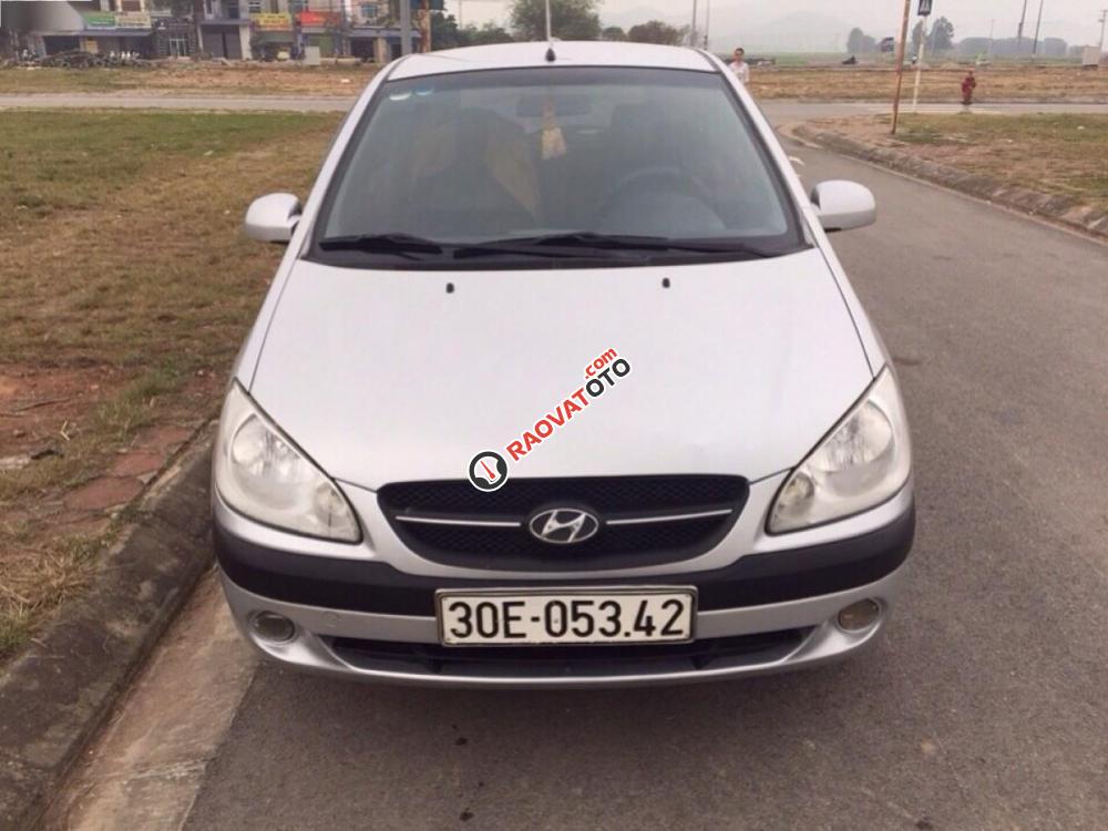 Bán Hyundai Getz 2009, màu bạc, nhập khẩu số sàn-0