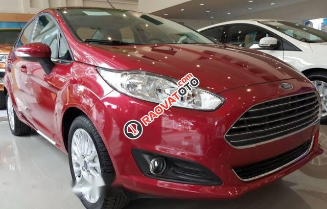 Bán xe Ford Fiesta 1.5L Titanium đời 2017, màu đỏ-1