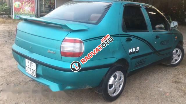 Bán lại xe Fiat Siena đời 2001, màu xanh-0